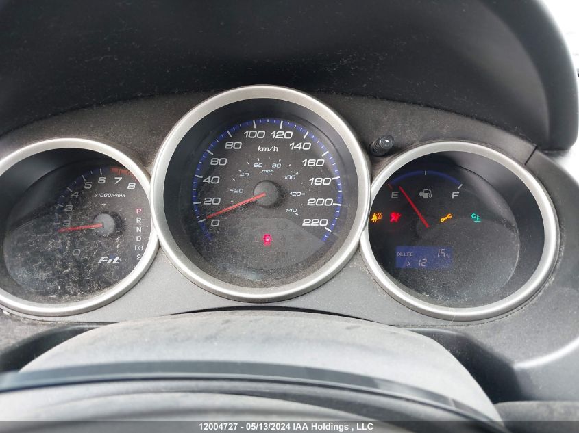 2007 Honda Fit VIN: JHMGD38487S804829 Lot: 12004727