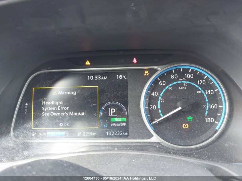 2018 Nissan Leaf VIN: 1N4AZ1CP0JC310227 Lot: 12004730