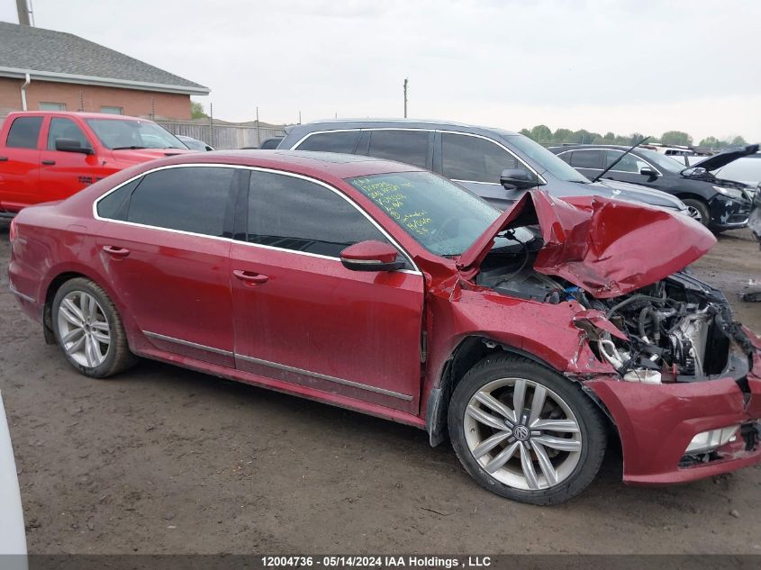 2016 Volkswagen Passat Sel/Sel Premium VIN: 1VWCS7A3XGC046286 Lot: 12004736