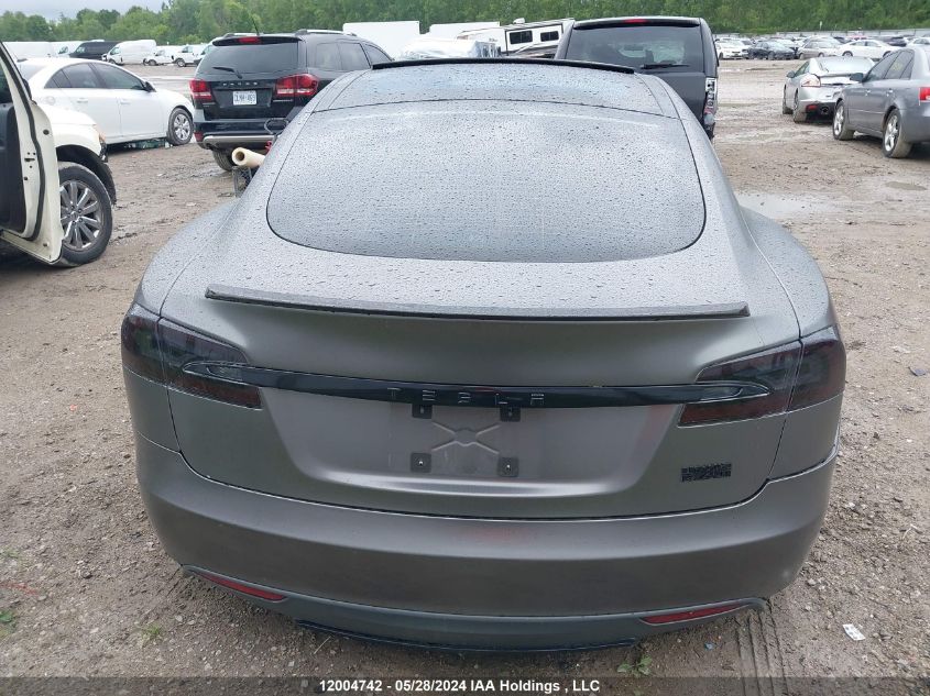 2015 Tesla Model S 85D/P85D VIN: 5YJSA1V48FF100221 Lot: 12004742