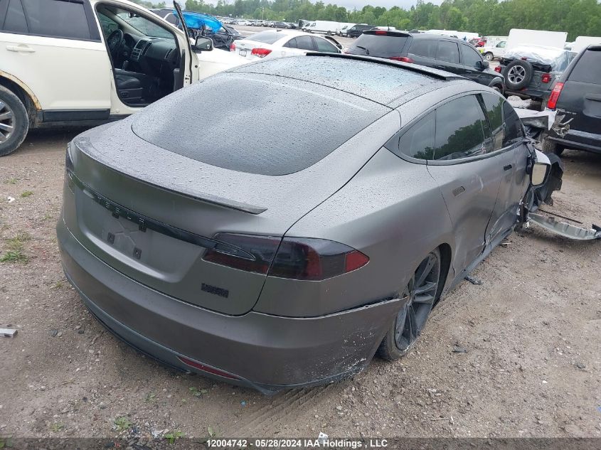 2015 Tesla Model S 85D/P85D VIN: 5YJSA1V48FF100221 Lot: 12004742