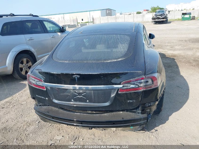 2018 Tesla Model S 100D/75D/P100D VIN: 5YJSA1E20JF273657 Lot: 12004751