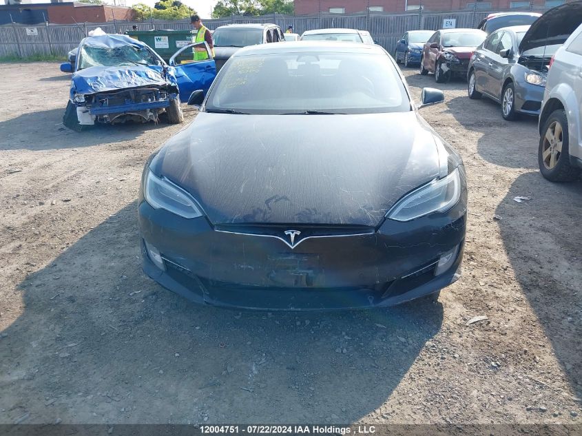 2018 Tesla Model S 100D/75D/P100D VIN: 5YJSA1E20JF273657 Lot: 12004751