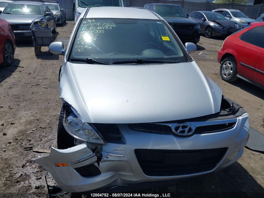 2011 Hyundai Elantra Touring Gls VIN: KMHDB8AE2BU095883 Lot: 12004752