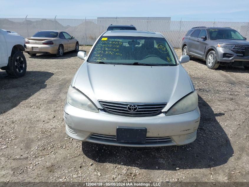 2005 Toyota Camry Le/Xle/Se VIN: 4T1BF32K75U605118 Lot: 12004759