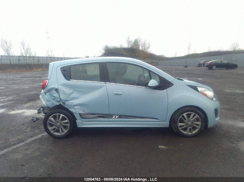 2015 Chevrolet Spark Ev 2Lt VIN: KL8CL6S0XFC704114 Lot: 12004763