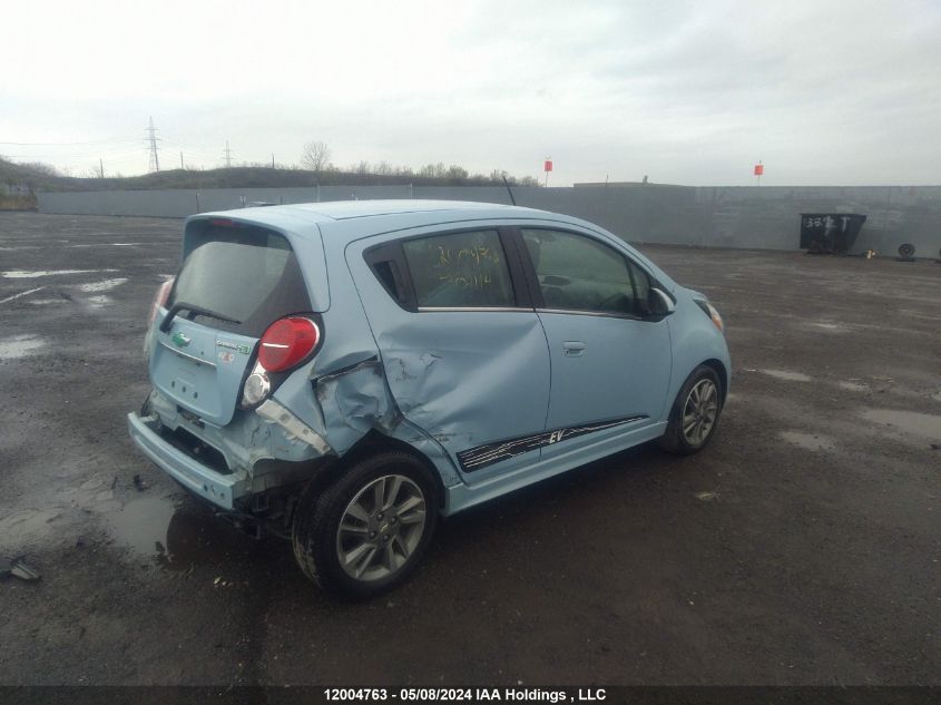 2015 Chevrolet Spark Ev 2Lt VIN: KL8CL6S0XFC704114 Lot: 12004763