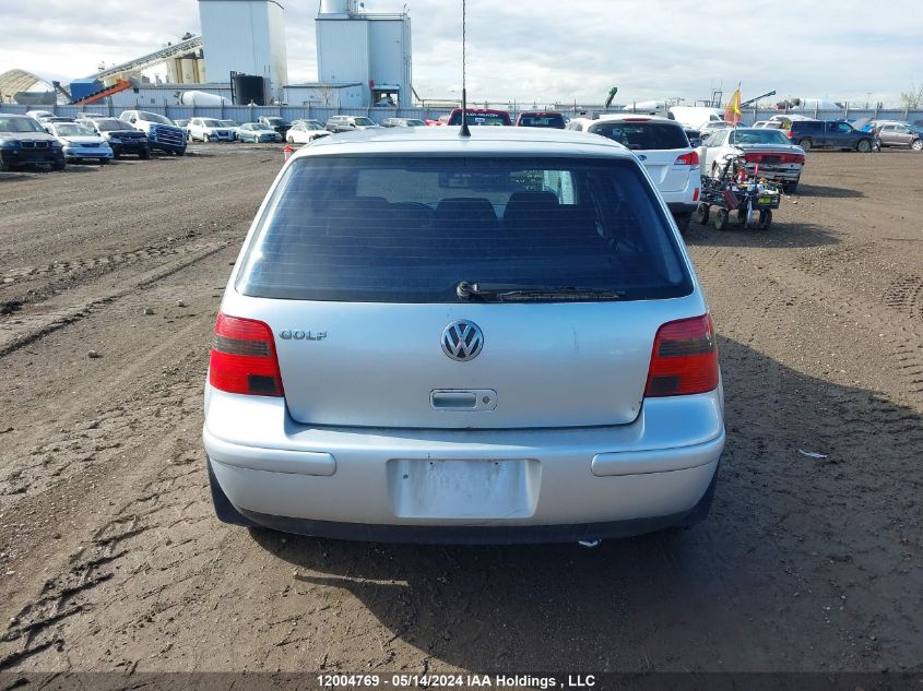 2004 Volkswagen Golf VIN: 9BWEL21J244015295 Lot: 12004769