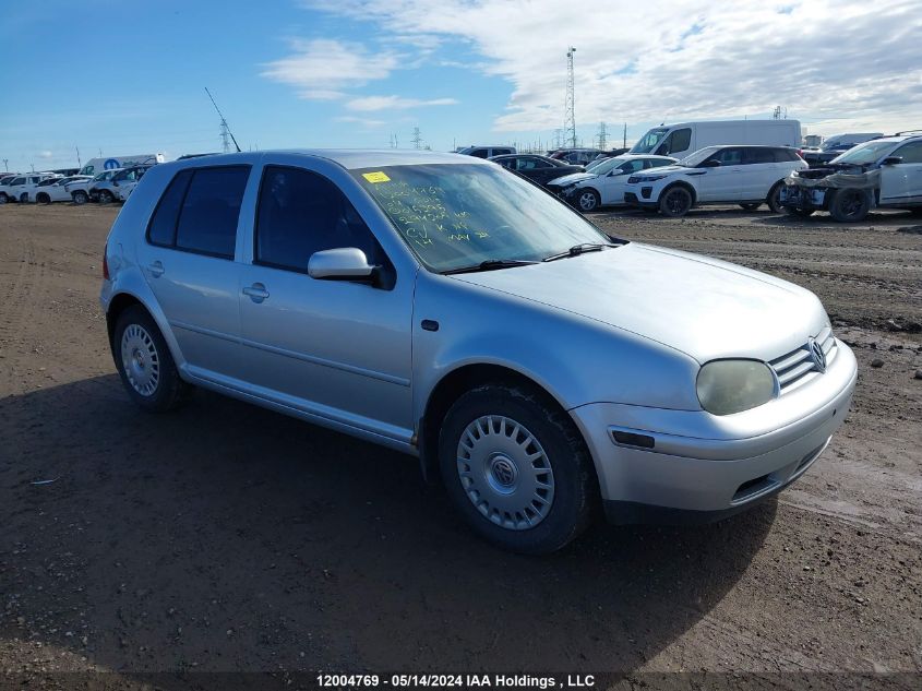 2004 Volkswagen Golf VIN: 9BWEL21J244015295 Lot: 12004769