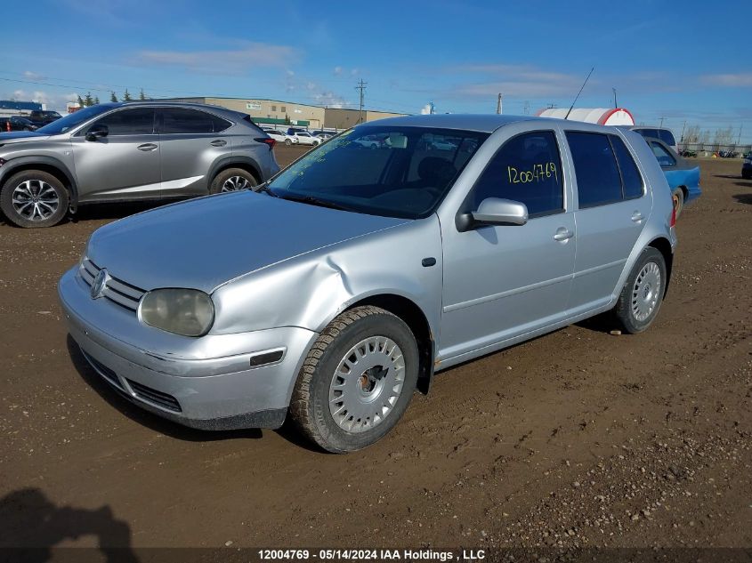 2004 Volkswagen Golf VIN: 9BWEL21J244015295 Lot: 12004769