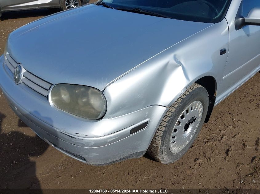 2004 Volkswagen Golf VIN: 9BWEL21J244015295 Lot: 12004769