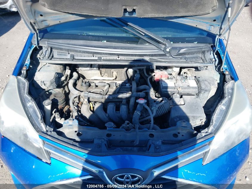 2016 Toyota Yaris L/Le/Se VIN: VNKKTUD30GA067124 Lot: 12004785