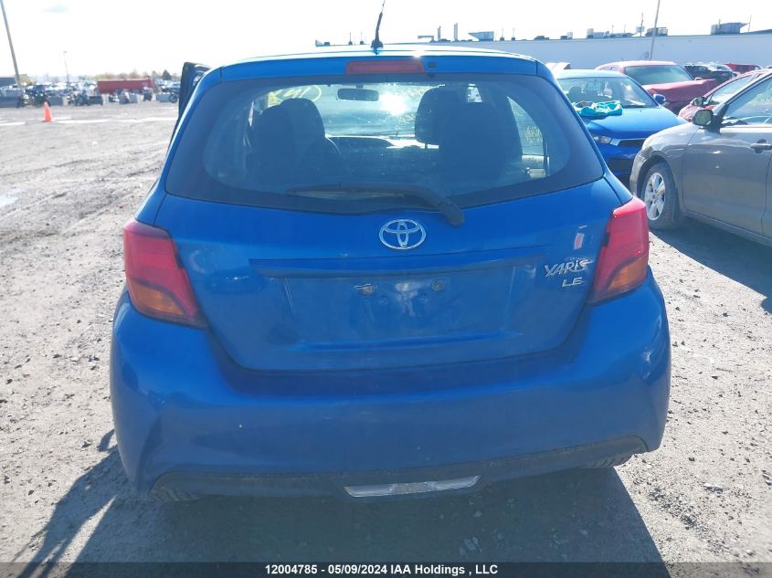 2016 Toyota Yaris L/Le/Se VIN: VNKKTUD30GA067124 Lot: 12004785