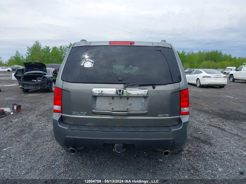 2009 Honda Pilot Exl VIN: 5FNYF48639B502078 Lot: 12004788