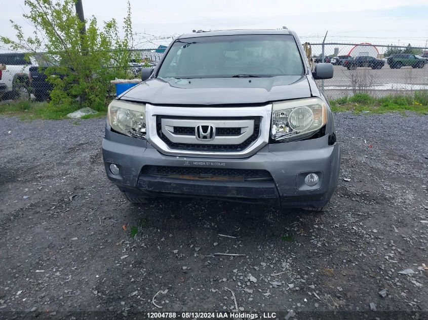 2009 Honda Pilot Exl VIN: 5FNYF48639B502078 Lot: 12004788