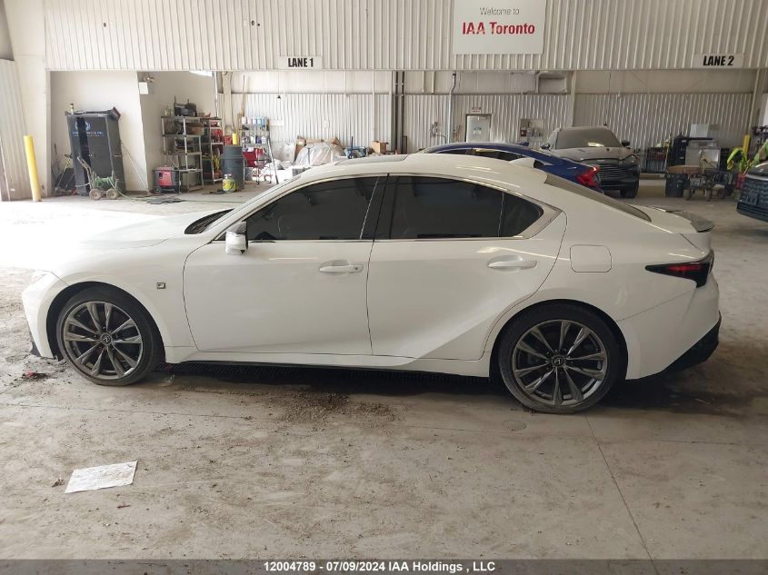 2021 Lexus Is 300 300 VIN: JTHG81F25M5045660 Lot: 12004789