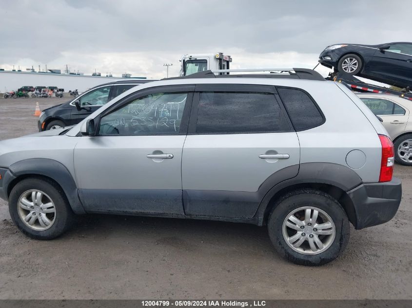 2007 Hyundai Tucson VIN: KM8JM72D67U533129 Lot: 12004799