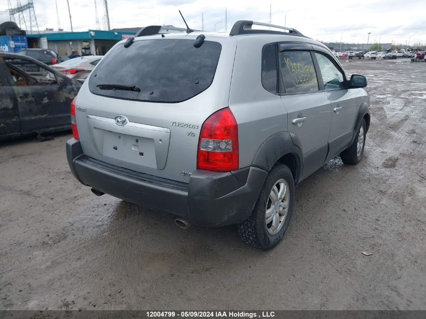 2007 Hyundai Tucson VIN: KM8JM72D67U533129 Lot: 12004799