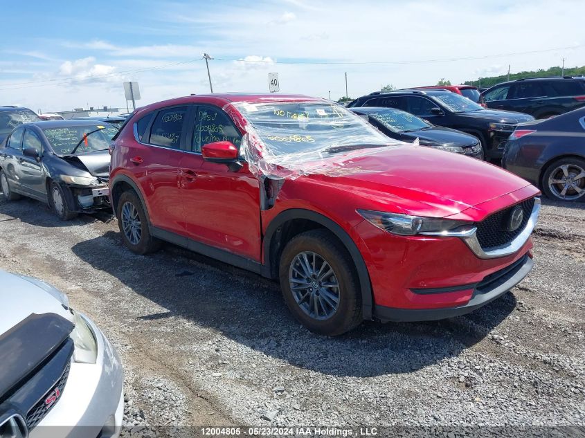 2019 Mazda Cx-5 Touring VIN: JM3KFBCM3K1554705 Lot: 12004805