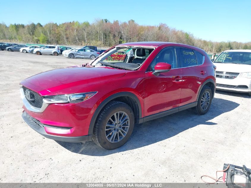 2019 Mazda Cx-5 Touring VIN: JM3KFBCM3K1554705 Lot: 12004805