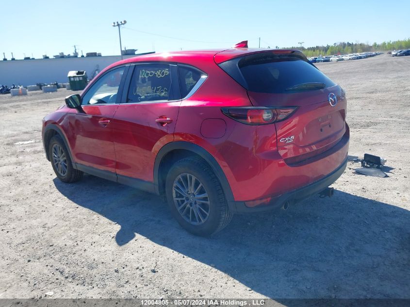 2019 Mazda Cx-5 Touring VIN: JM3KFBCM3K1554705 Lot: 12004805