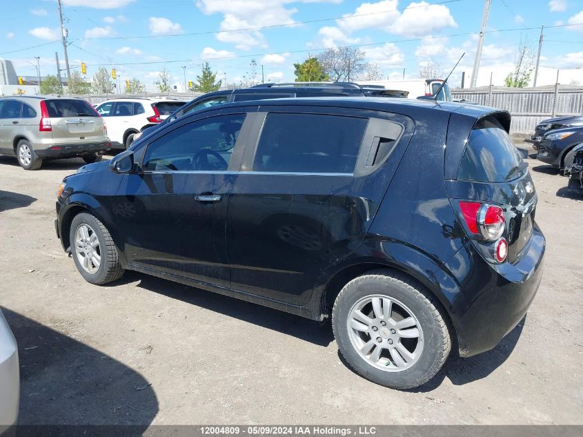 2012 Chevrolet Sonic VIN: 1G1JC6EH2C4105321 Lot: 12004809