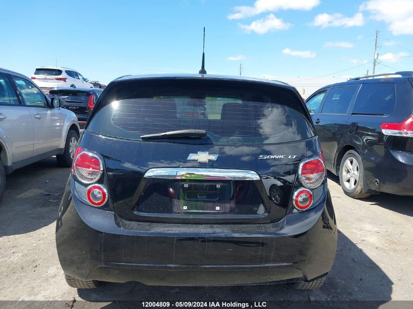 2012 Chevrolet Sonic VIN: 1G1JC6EH2C4105321 Lot: 12004809