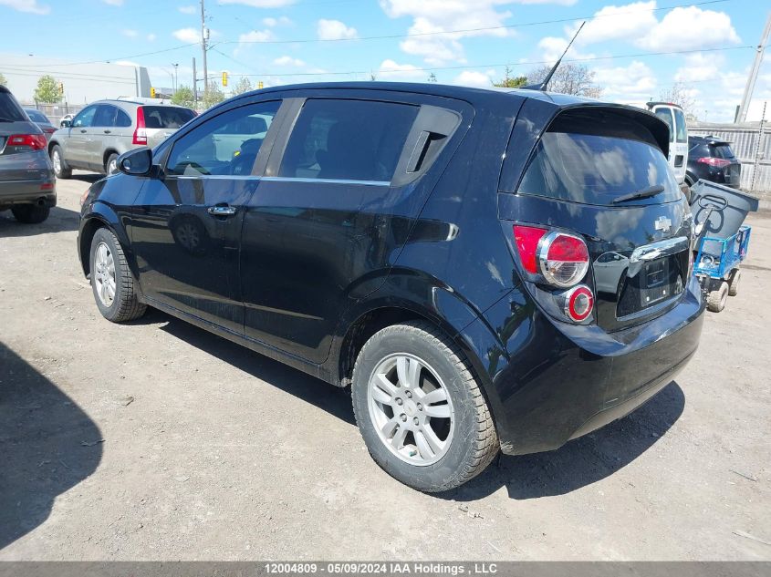 2012 Chevrolet Sonic VIN: 1G1JC6EH2C4105321 Lot: 12004809