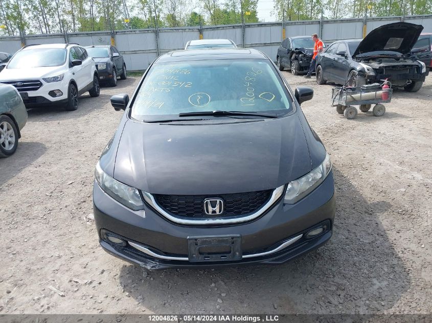 2014 Honda Civic Sedan VIN: 2HGFB2F78EH001342 Lot: 12004826