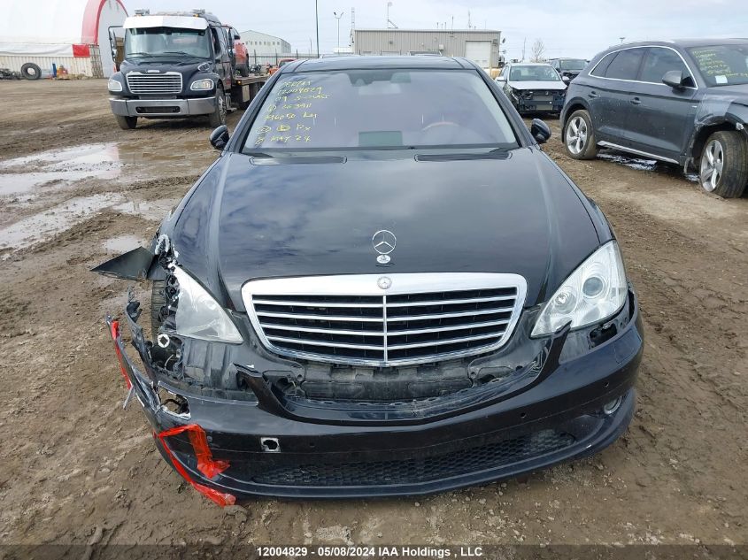 2009 Mercedes-Benz S-Class VIN: WDDNG86X39A263911 Lot: 12004829