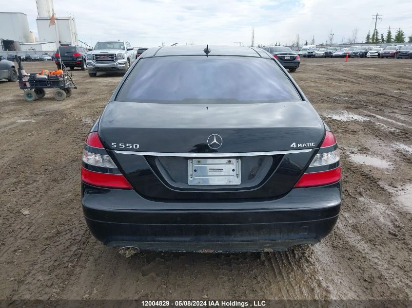 2009 Mercedes-Benz S-Class VIN: WDDNG86X39A263911 Lot: 12004829