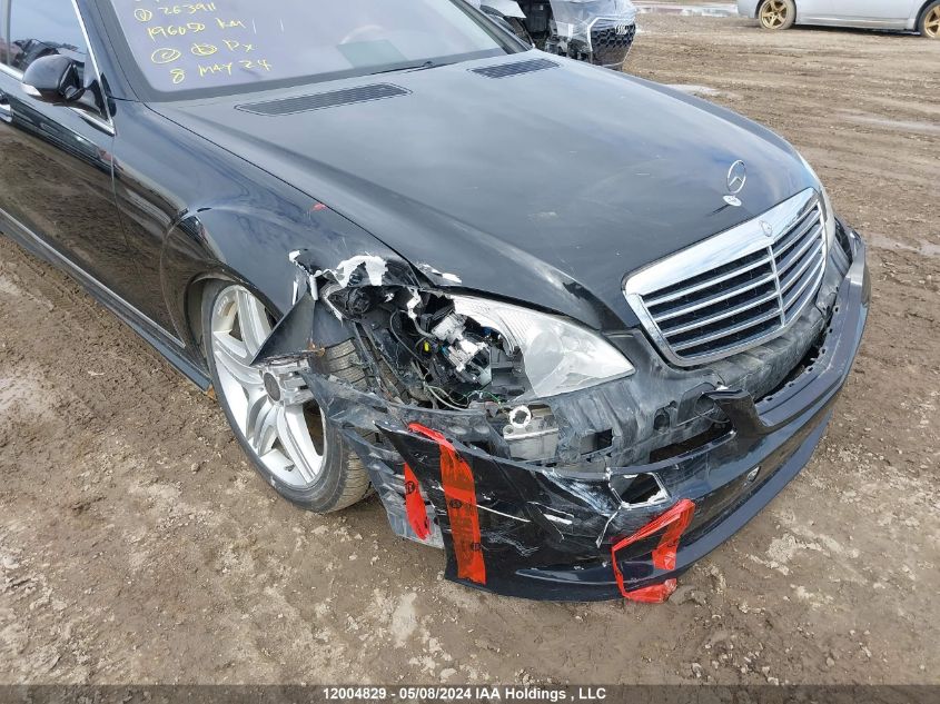 2009 Mercedes-Benz S-Class VIN: WDDNG86X39A263911 Lot: 12004829