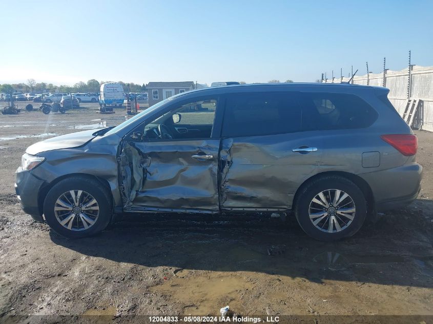 2018 Nissan Pathfinder S/Sv/Sl/Platinum VIN: 5N1DR2MN5JC633517 Lot: 12004833