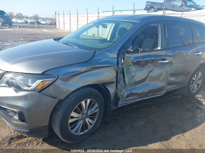 2018 Nissan Pathfinder S/Sv/Sl/Platinum VIN: 5N1DR2MN5JC633517 Lot: 12004833