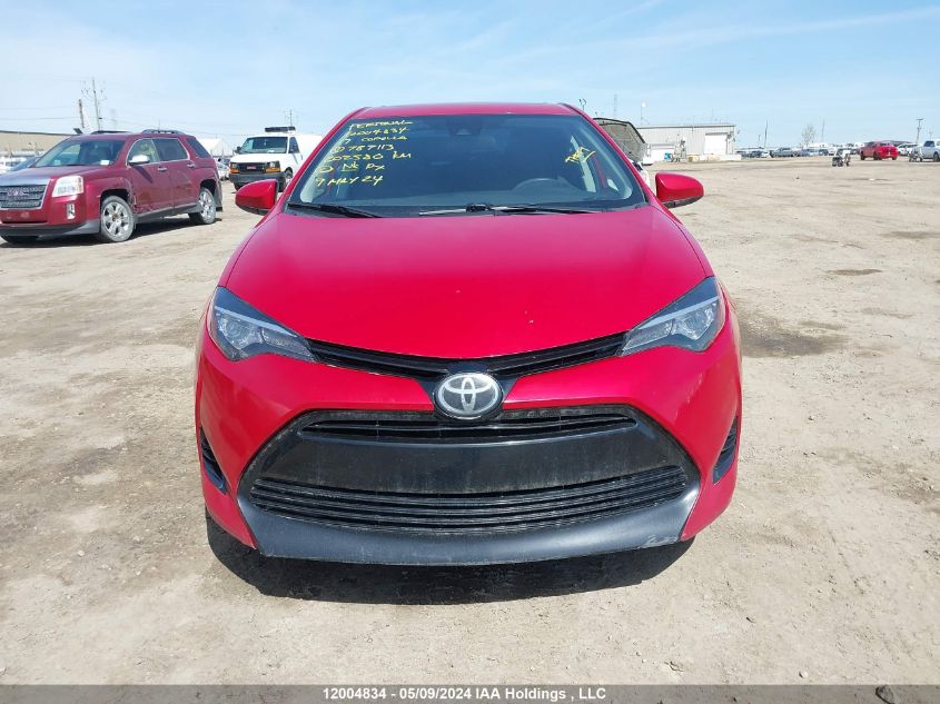 2017 Toyota Corolla L/Le/Xle/Se/Xse VIN: 2T1BURHE7HC787113 Lot: 12004834