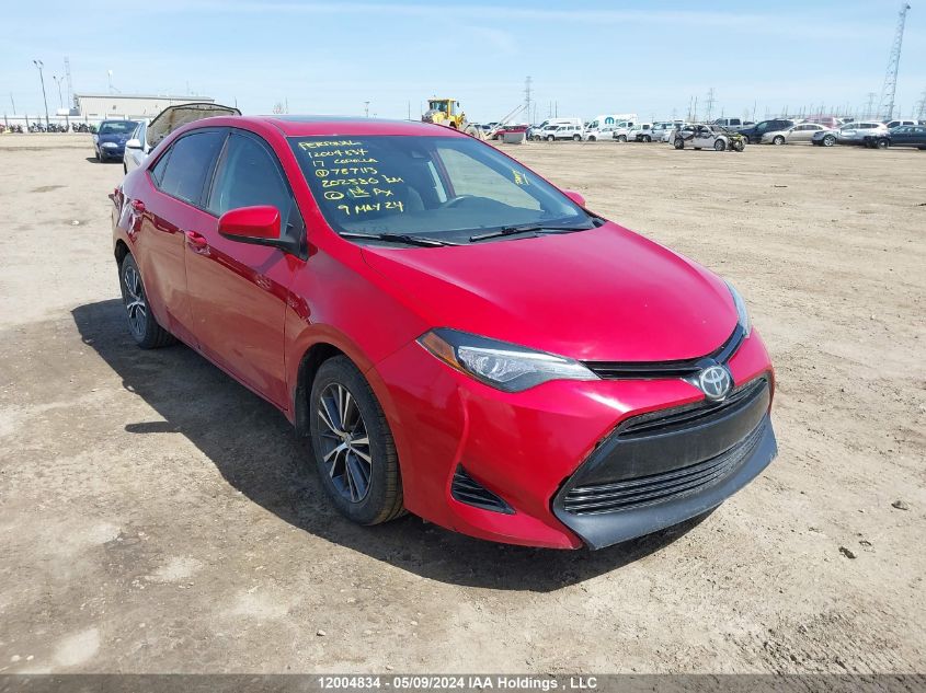 2017 Toyota Corolla L/Le/Xle/Se/Xse VIN: 2T1BURHE7HC787113 Lot: 12004834