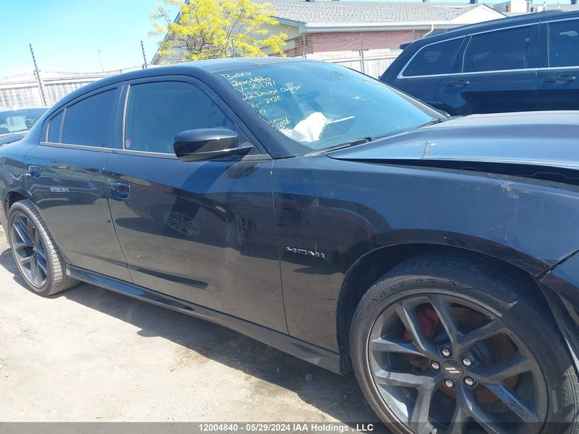 2022 Dodge Charger VIN: 2C3CDXCT6NH251791 Lot: 12004840