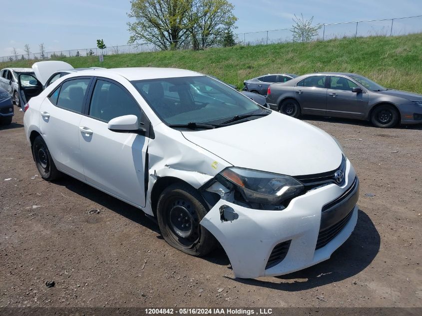 2016 Toyota Corolla Le VIN: 2T1BURHE2GC681876 Lot: 12004842