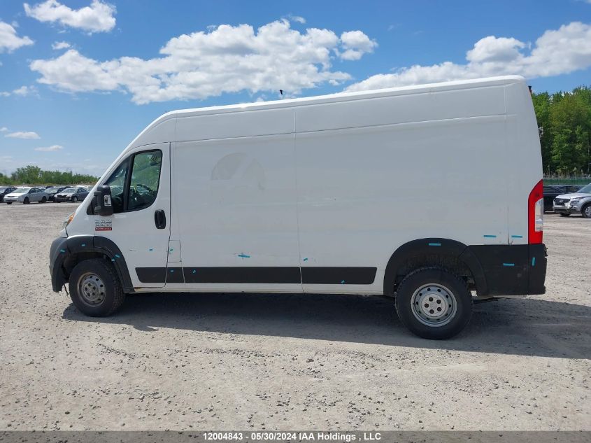 2019 Ram Promaster 3500 High Roof VIN: 3C6URVHG0KE523994 Lot: 12004843