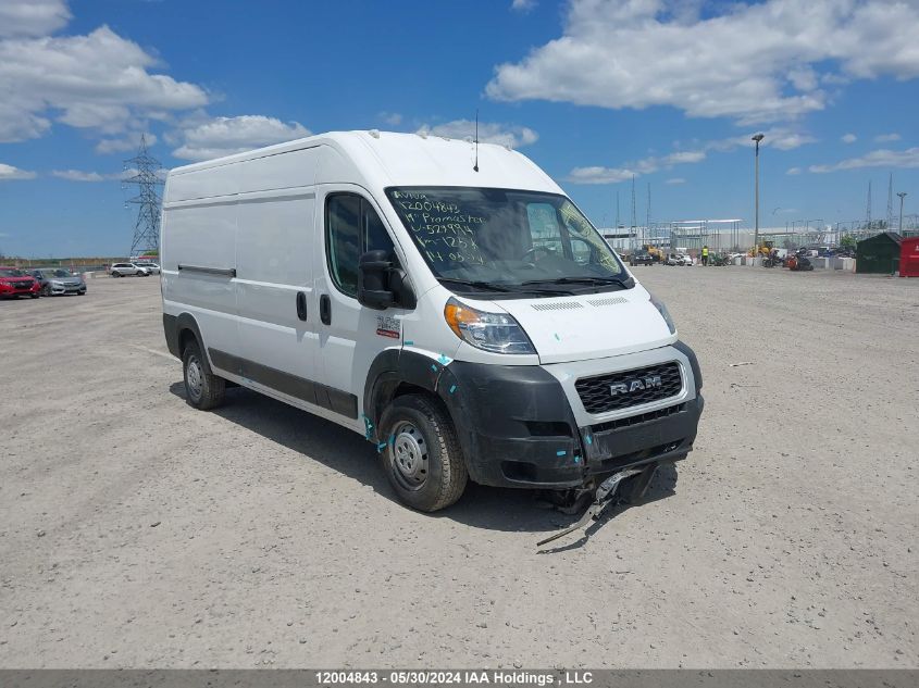 2019 Ram Promaster 3500 High Roof VIN: 3C6URVHG0KE523994 Lot: 12004843