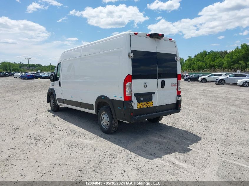 2019 Ram Promaster 3500 High Roof VIN: 3C6URVHG0KE523994 Lot: 12004843