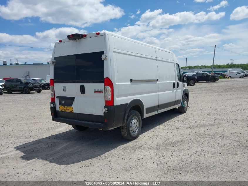 2019 Ram Promaster 3500 High Roof VIN: 3C6URVHG0KE523994 Lot: 12004843