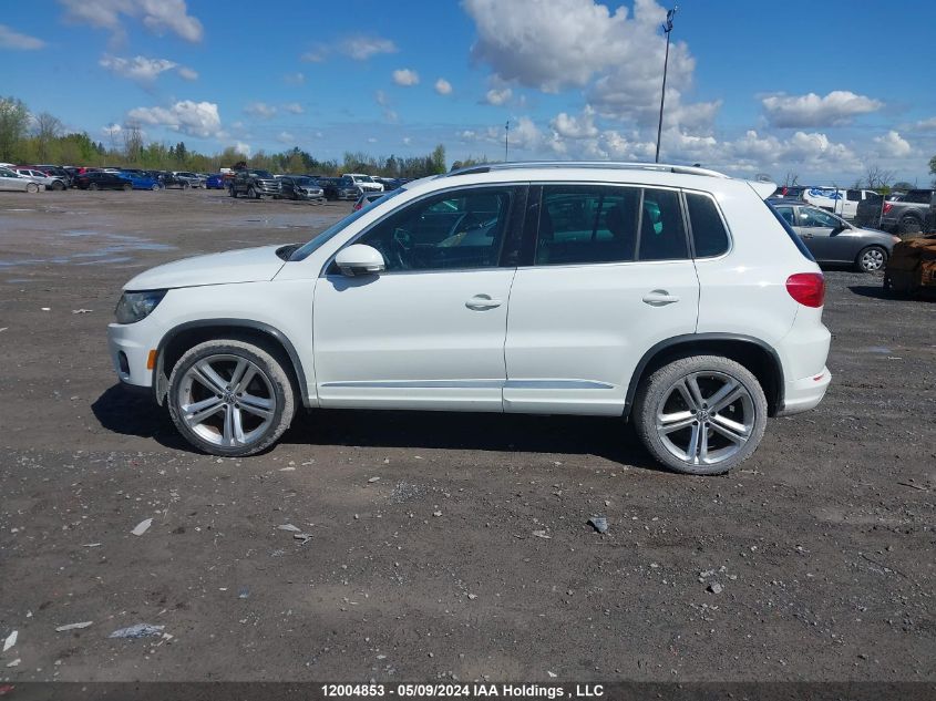 2015 Volkswagen Tiguan VIN: WVGJV7AX4FW086263 Lot: 12004853