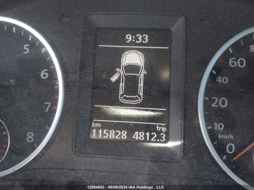 2015 Volkswagen Tiguan VIN: WVGJV7AX4FW086263 Lot: 12004853