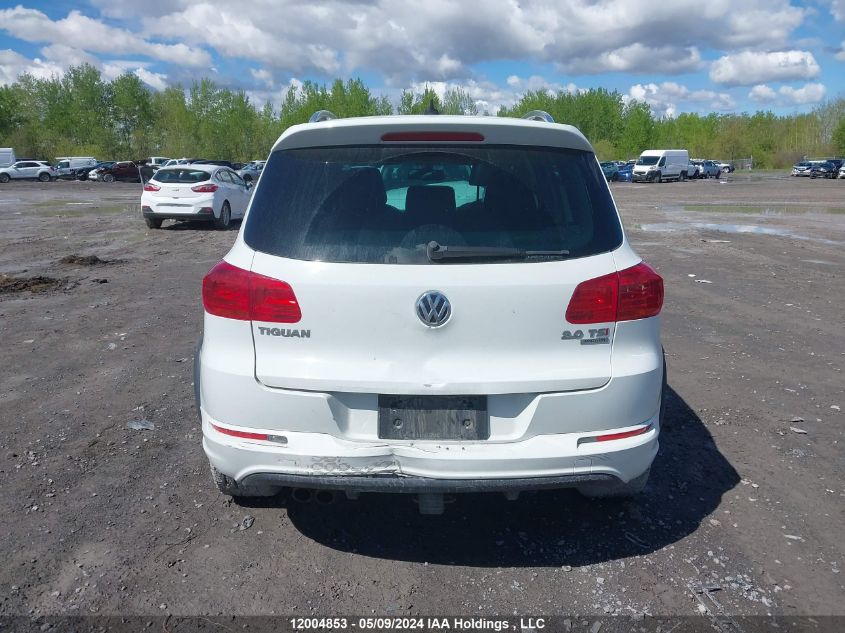 2015 Volkswagen Tiguan VIN: WVGJV7AX4FW086263 Lot: 12004853