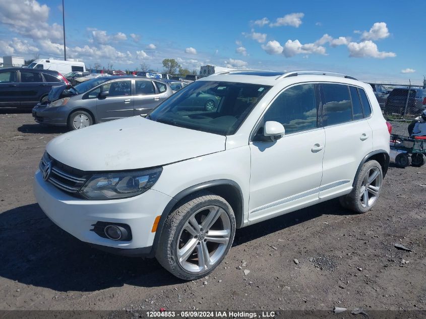 2015 Volkswagen Tiguan VIN: WVGJV7AX4FW086263 Lot: 12004853