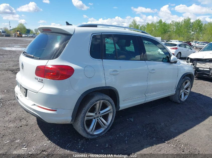 2015 Volkswagen Tiguan VIN: WVGJV7AX4FW086263 Lot: 12004853