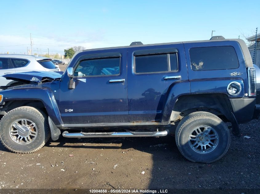 2007 Hummer H3 VIN: 5GTDN13EX78124605 Lot: 12004858