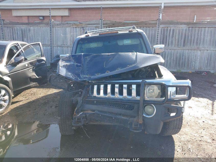 2007 Hummer H3 VIN: 5GTDN13EX78124605 Lot: 12004858