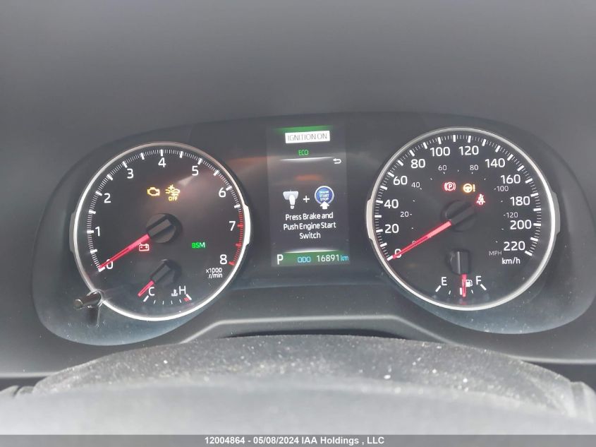 2022 Toyota Rav4 Xle/Xle Premium VIN: 2T3R1RFV3NC302060 Lot: 12004864